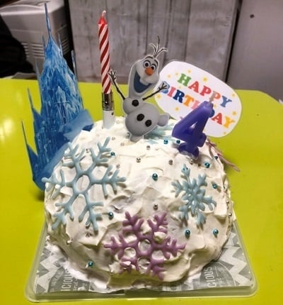 娘ちゃんの誕生日ケーキ